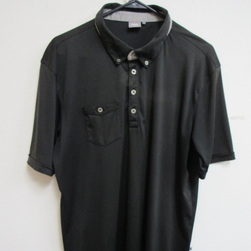 Ping SensorCool Black Golf Polo Shirt XL